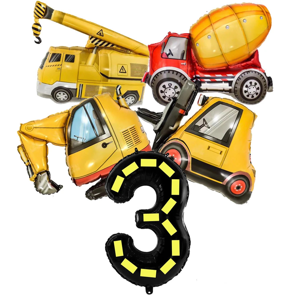 Chiffre Numérique Déco Chantier 3