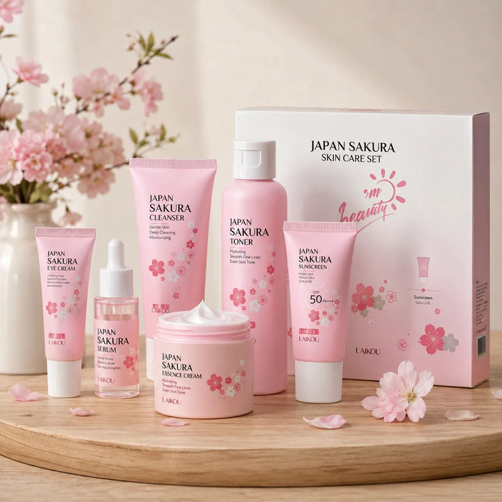 Coffret Cadeau Produits de Soin Sakura Douce Style
