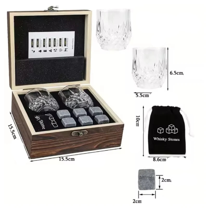 Coffret de Verres à Whisky Homme Unique