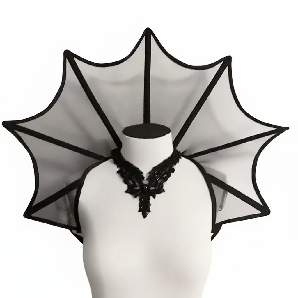 Col Montant Vampire Noir