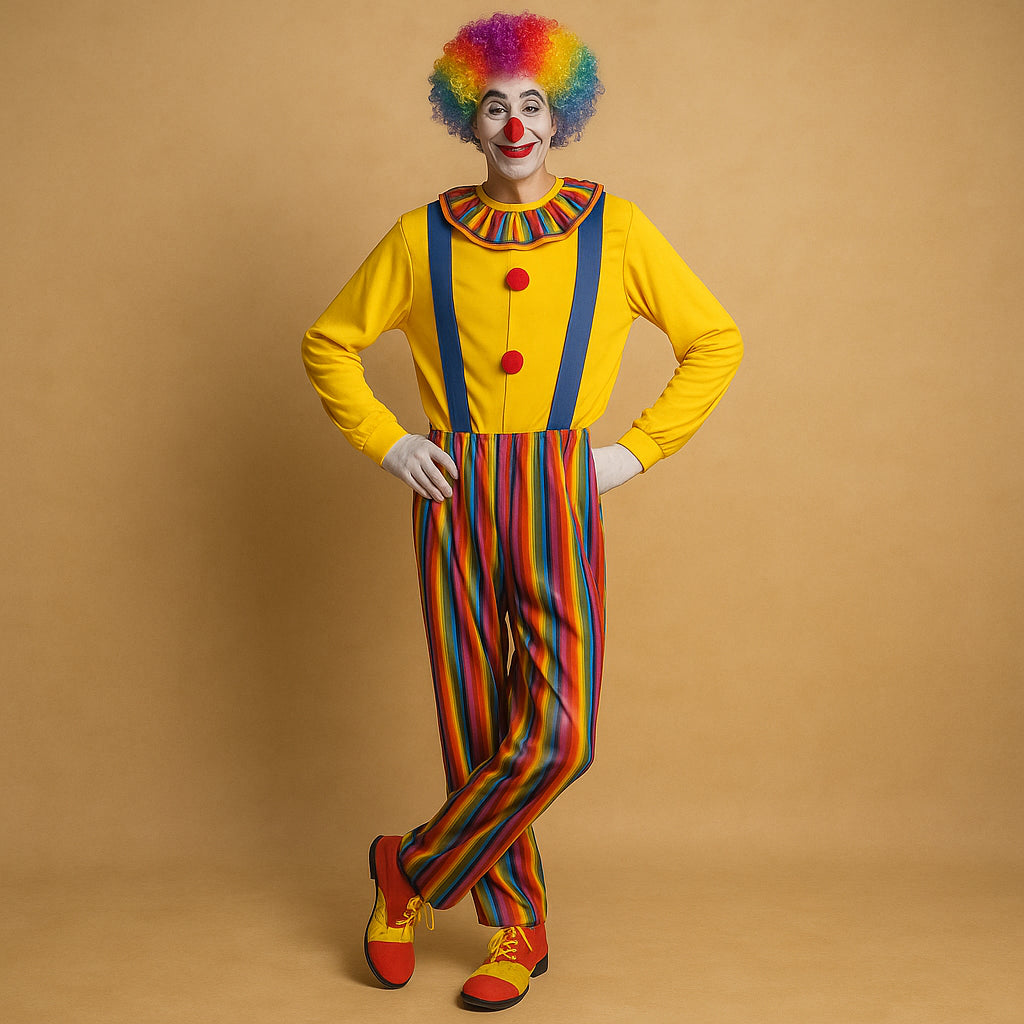 Combinaison Clown Colorée Adulte
