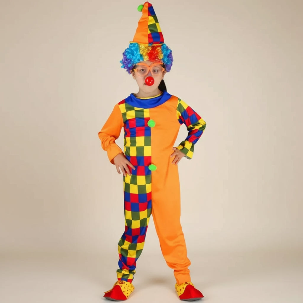 Combinaison Clown Orange