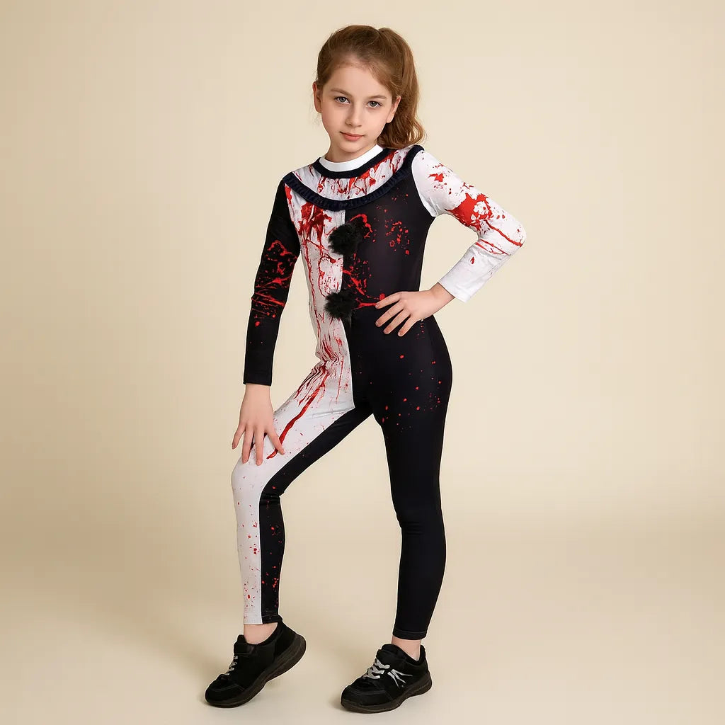 Combinaison Clown Terrifiant Fille