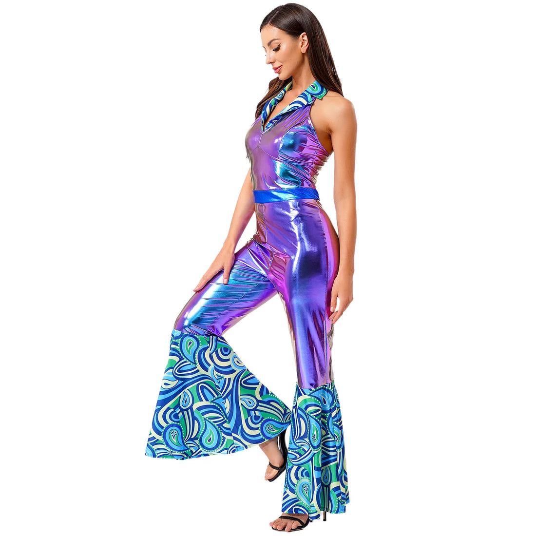 Combinaison Disco Rétro Irisée Design