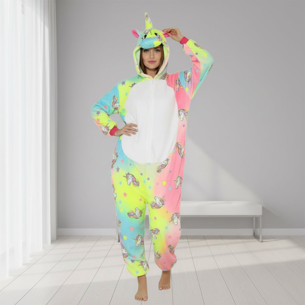 Combinaison Licorne Coloré Adulte
