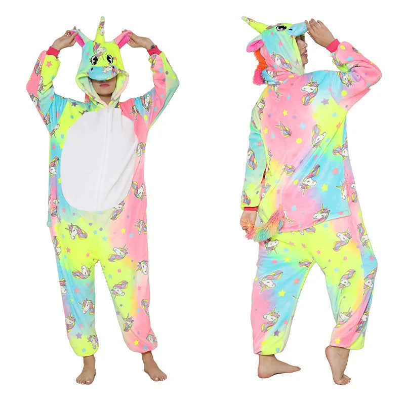 Combinaison Licorne Coloré Adulte Stylé