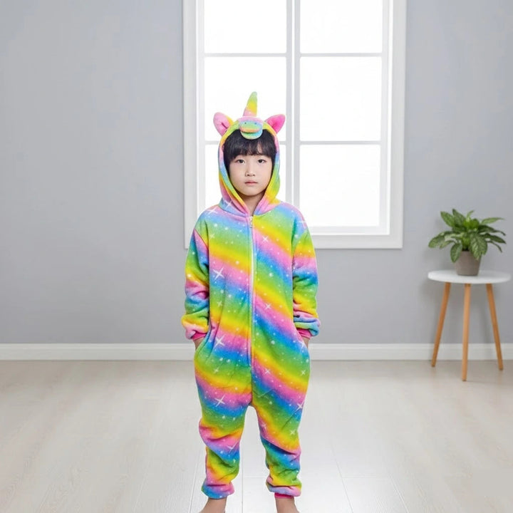 Combinaison Licorne Enfant Colorée