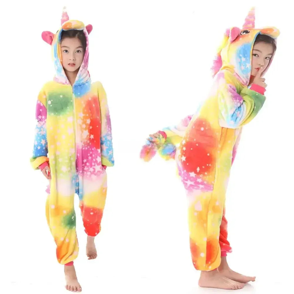 Combinaison Licorne Enfant Jaune Design
