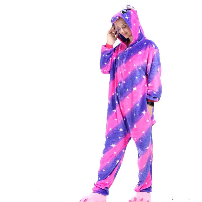 Combinaison Licorne Rose et Violet