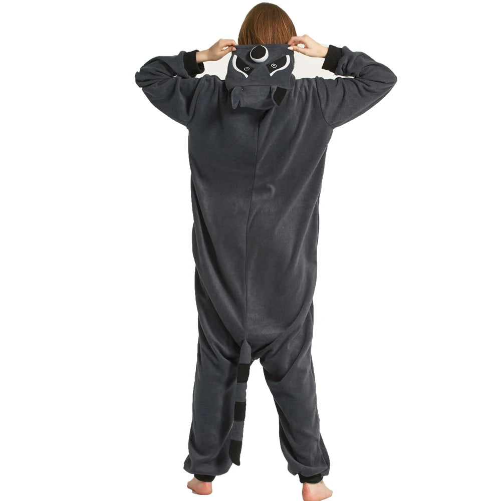 Combinaison Raton Laveur Adulte Dos