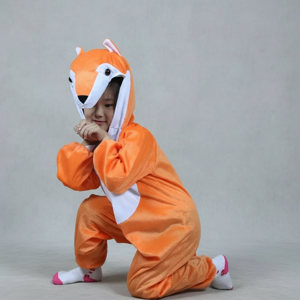 Combinaison Renard Orange Enfant