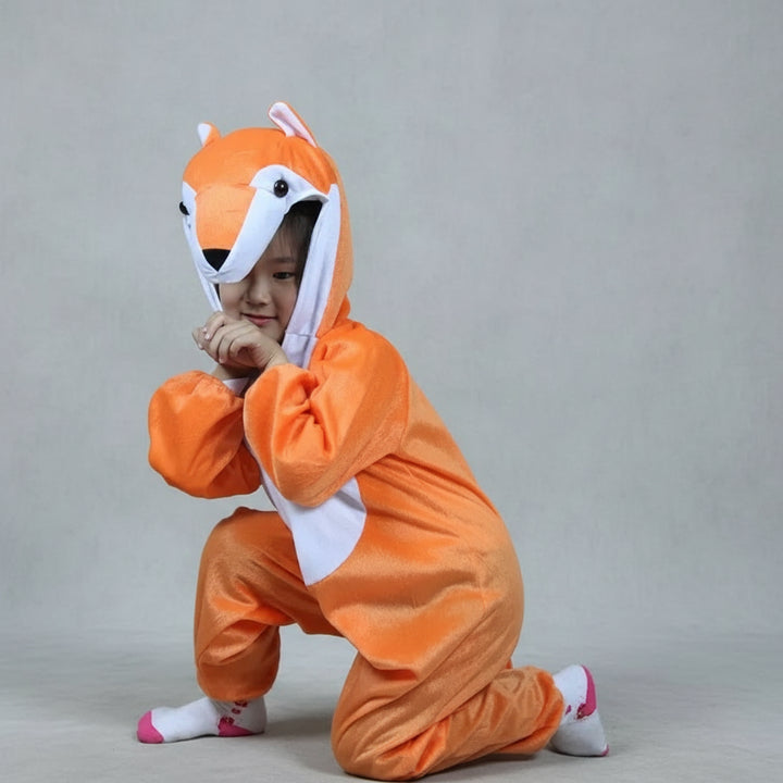 Combinaison Renard Orange Enfant