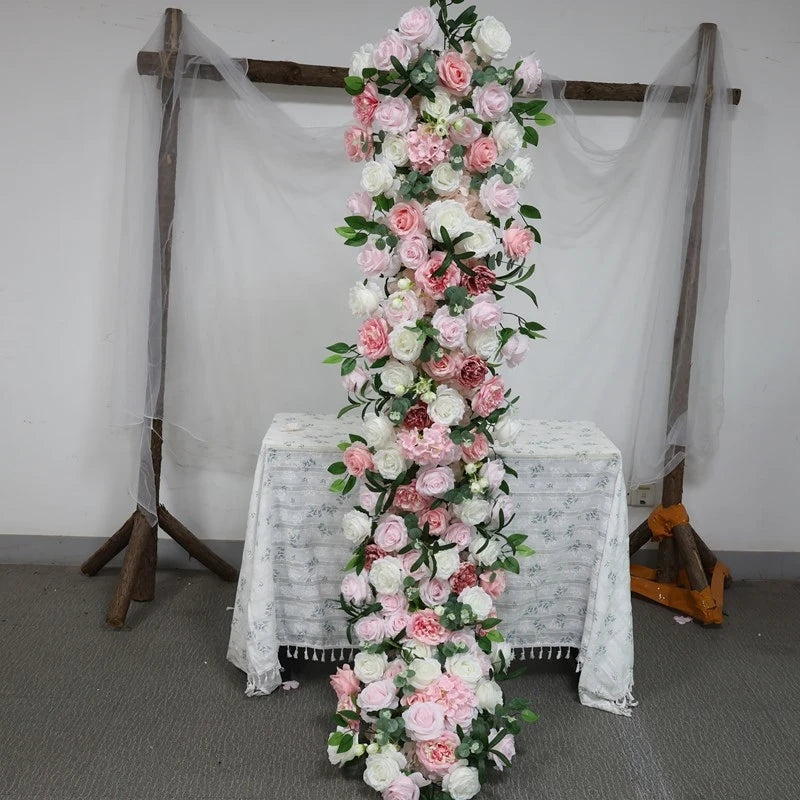 Composition Artificielles de Roses Décoratives Arche Romantique