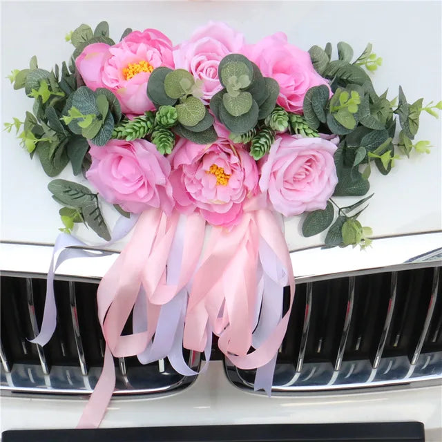 Composition Florale Rose pour Capot sublime