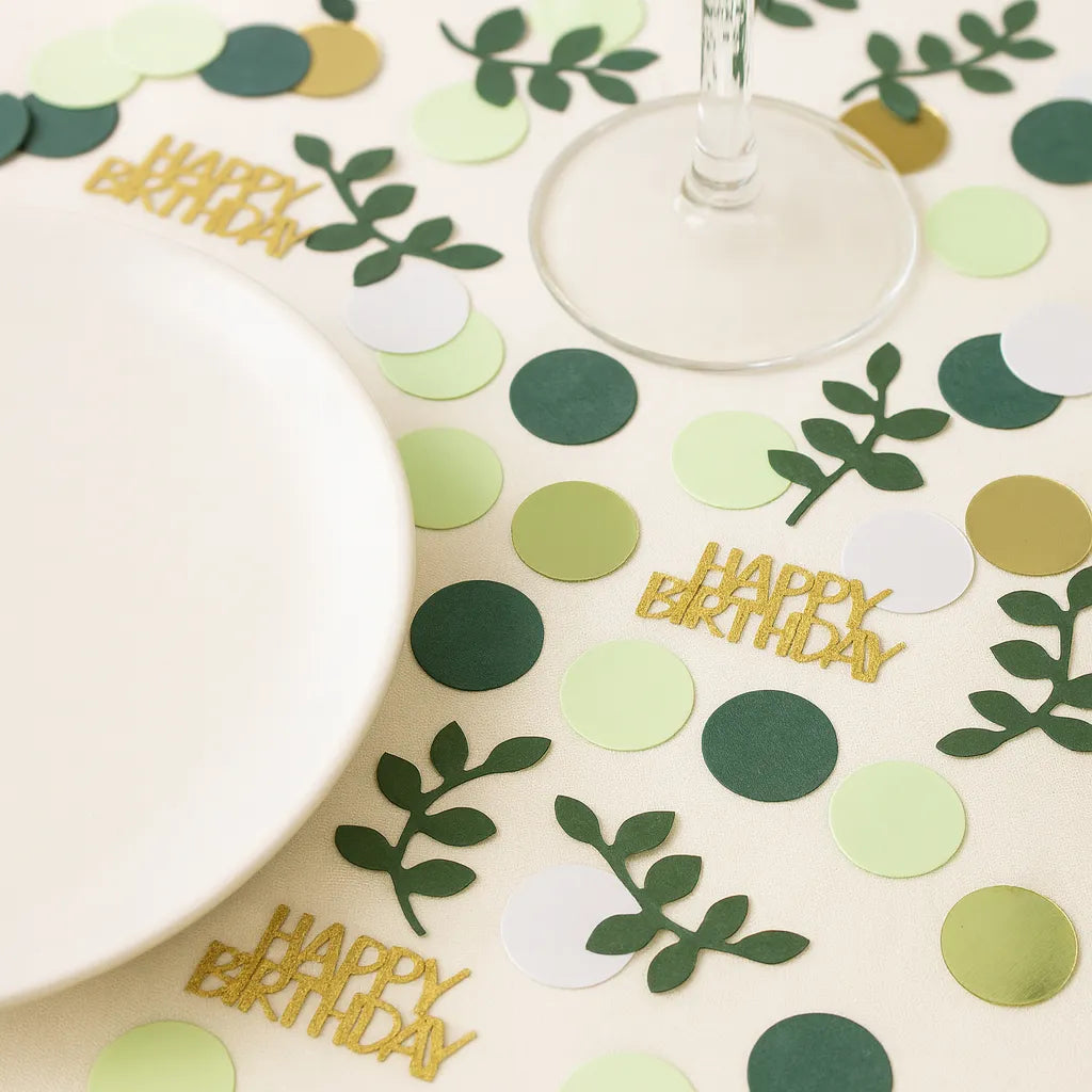 Confettis Anniversaire Champêtre