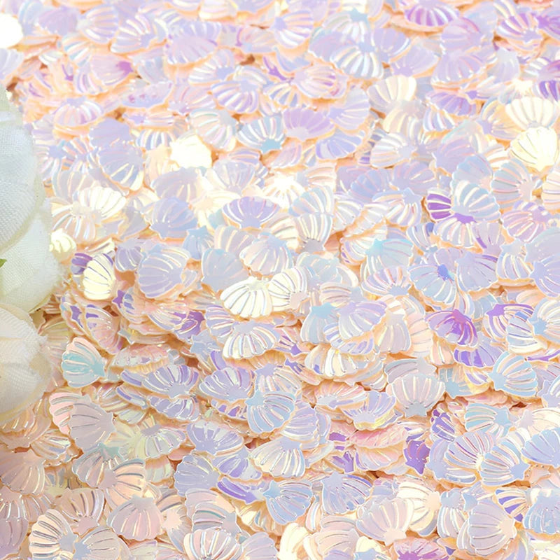 Confettis Anniversaire Coquillages Irisés