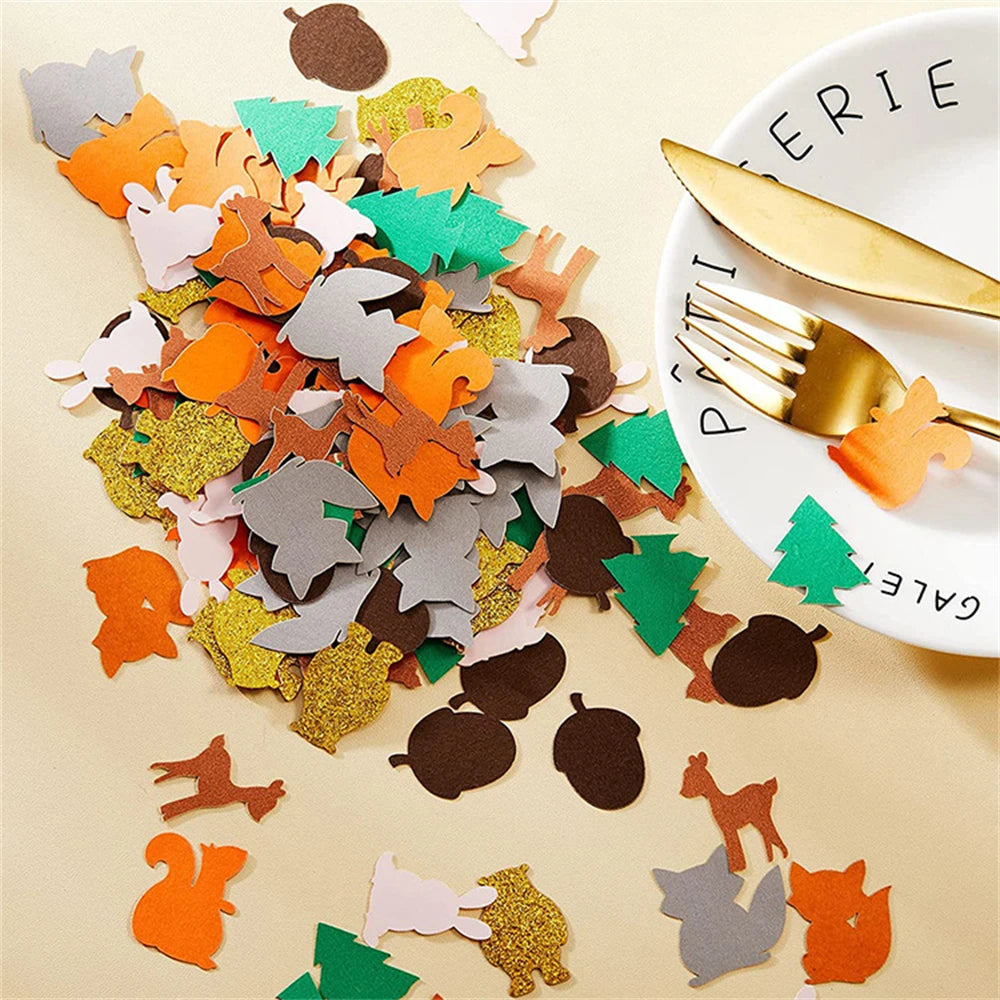 Confettis Anniversaire Forêt