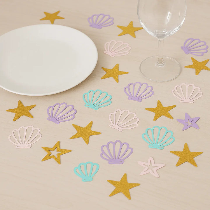 Confettis Anniversaire Sirène