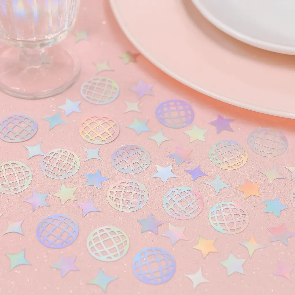 Confettis Anniversaire Thème Disco