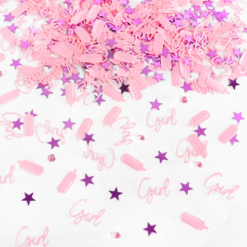 Confettis Baby Shower Rose