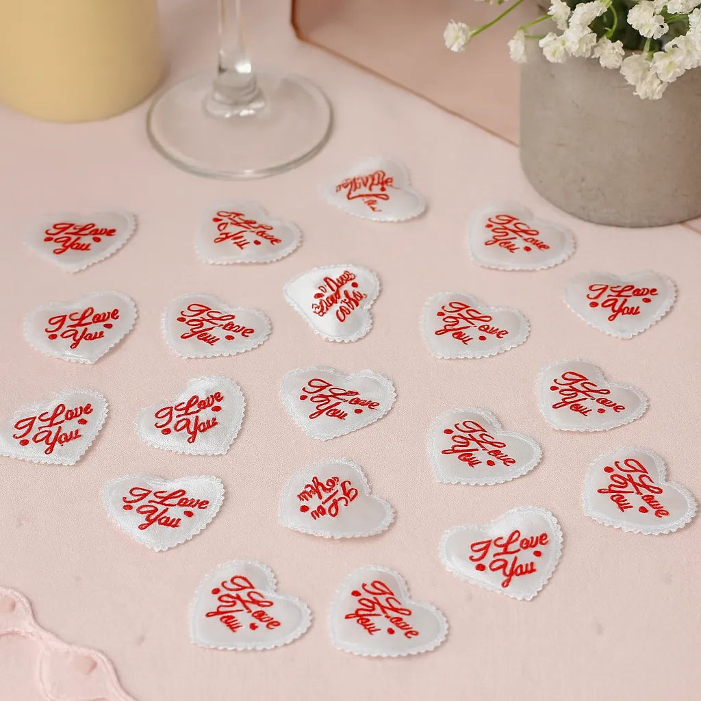 Confettis Blancs I Love You