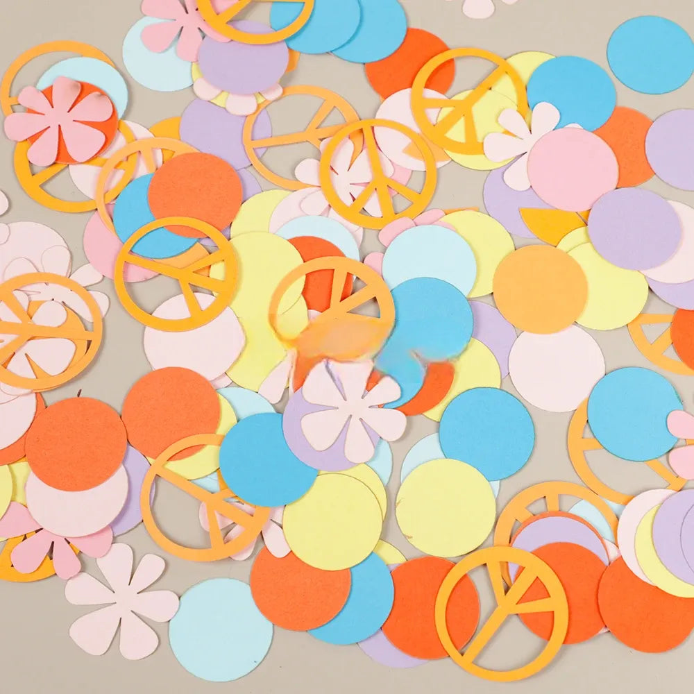 Confettis Bohème Hippie Unique