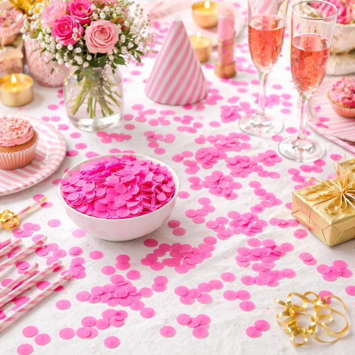 Confettis Décoratifs Fuchsia
