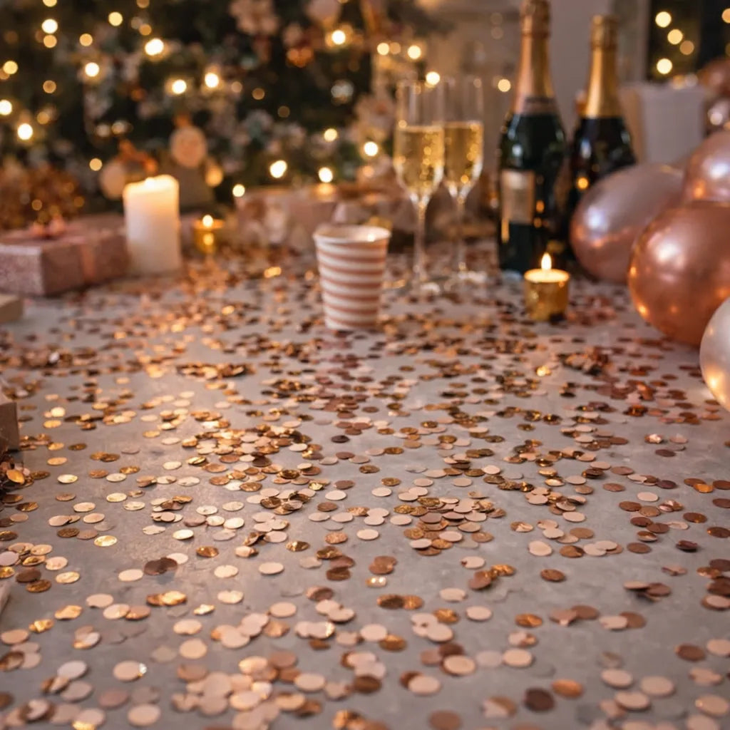 Confettis Décoratifs Rose Gold
