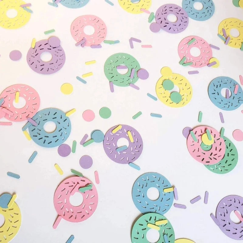Confettis Donut Pastel Unique