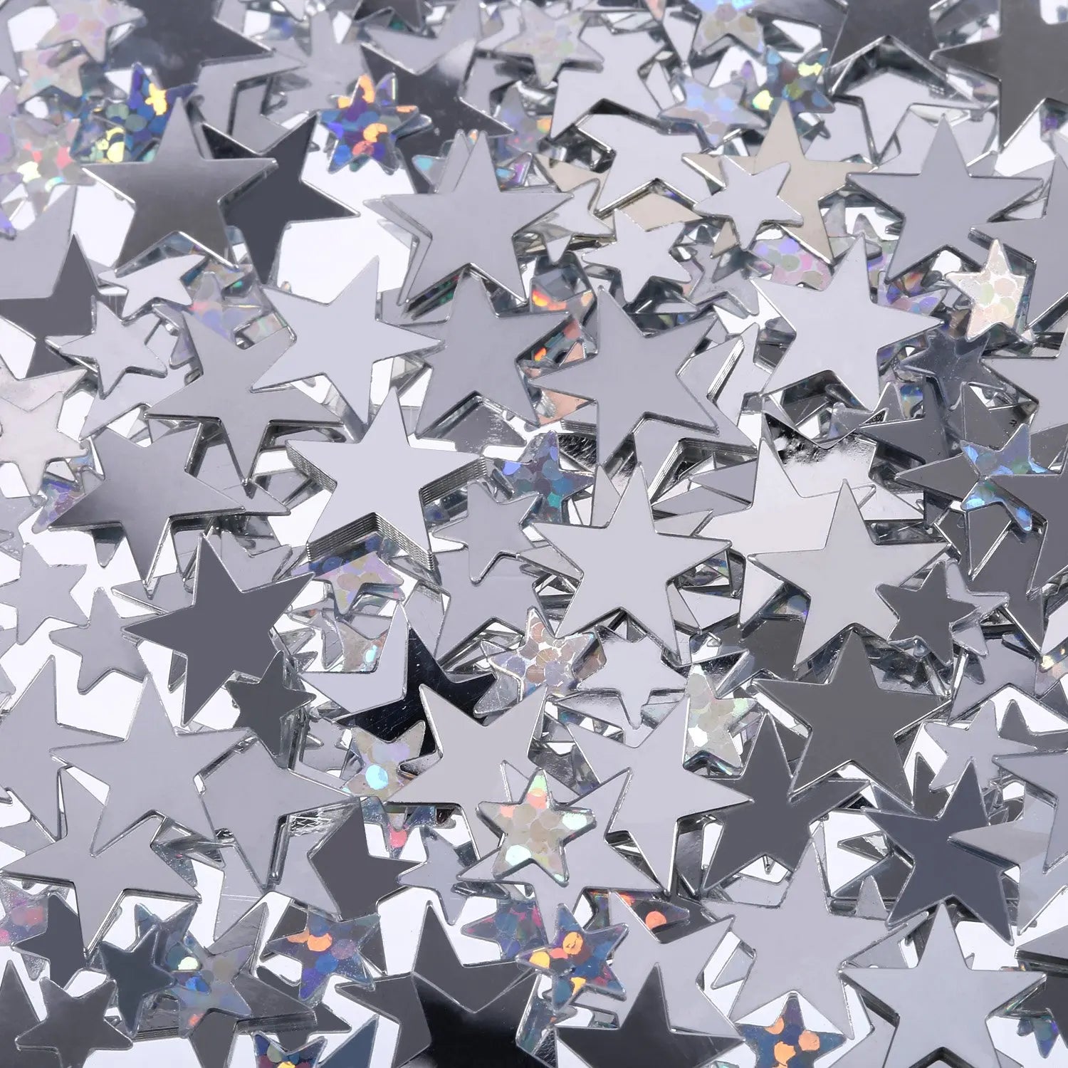 Confettis Etoiles Argentées