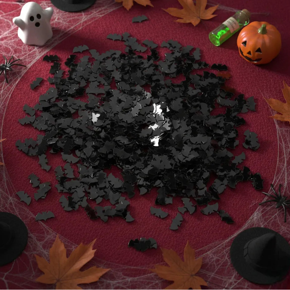 Confettis Halloween Chauve-Souris