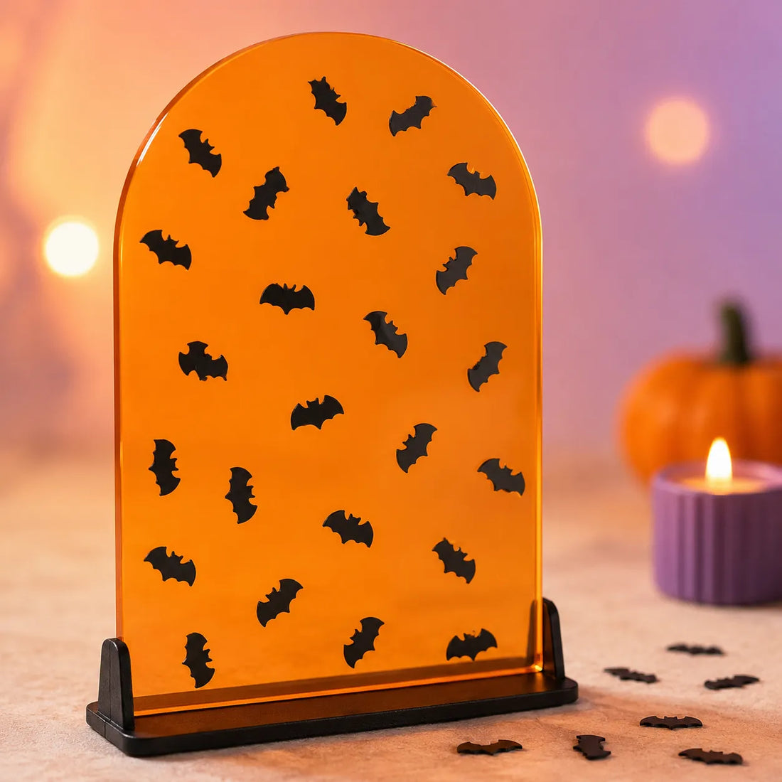 Confettis Halloween Chauve-Souris Cool