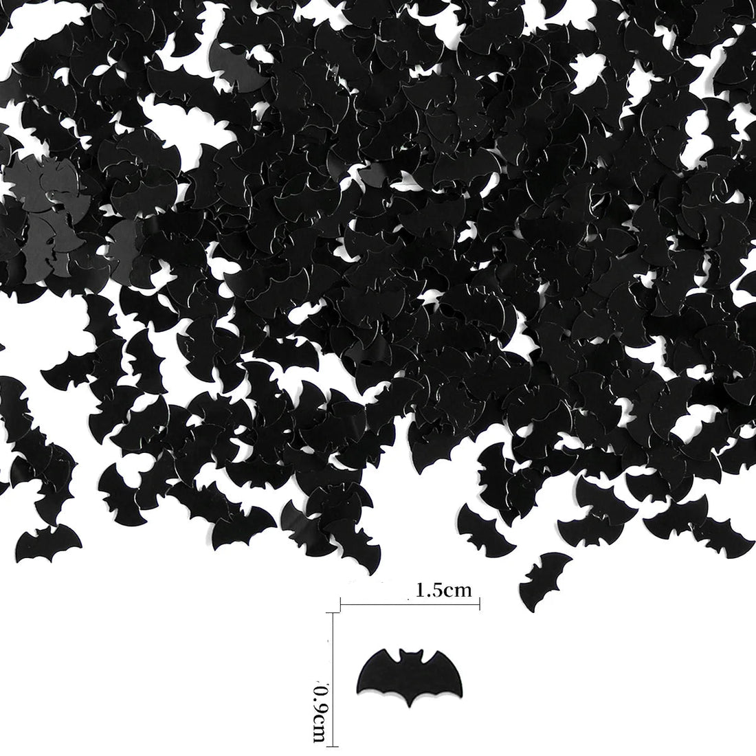Confettis Halloween Chauve-Souris Unique