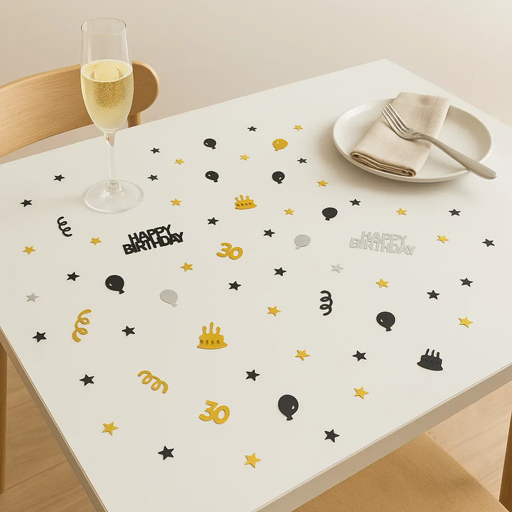 Confettis Happy Birthday 30th