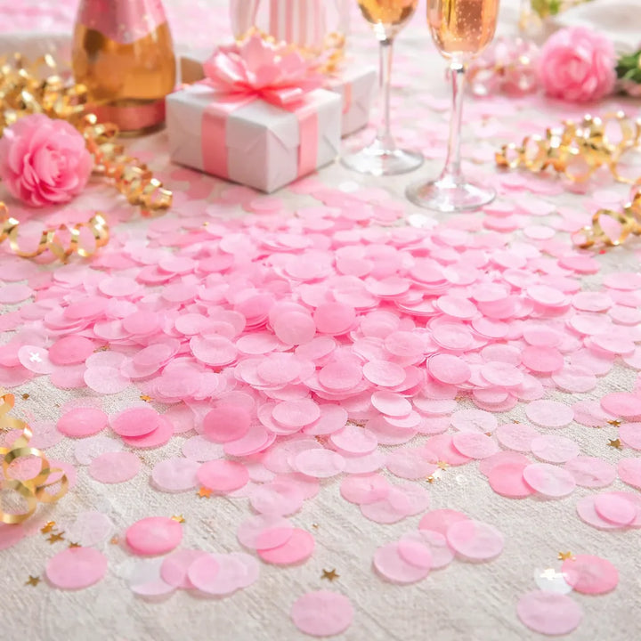 Confettis Roses Biodégradables