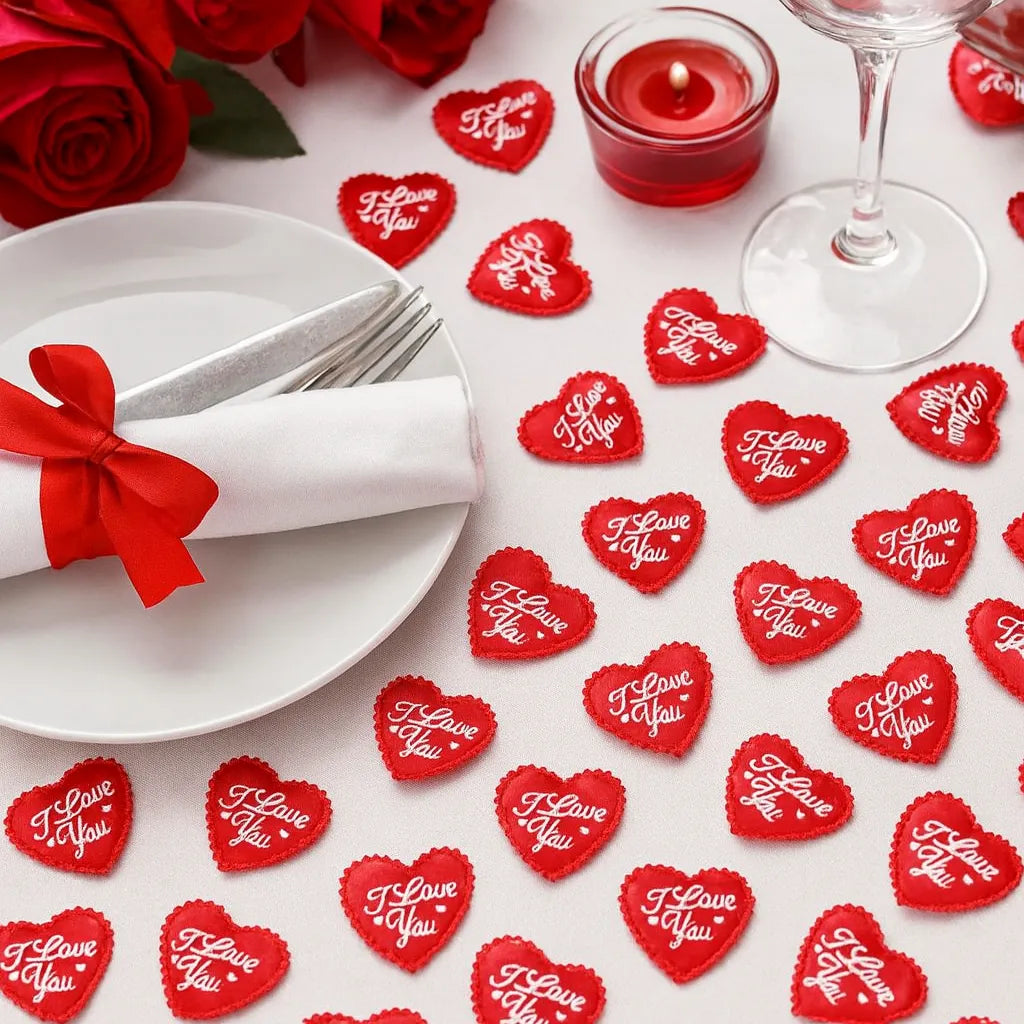 Confettis Rouges I Love You