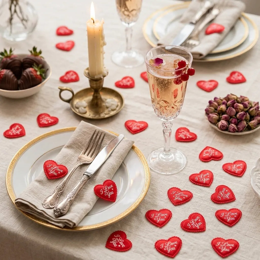 Confettis Rouges I Love You Original