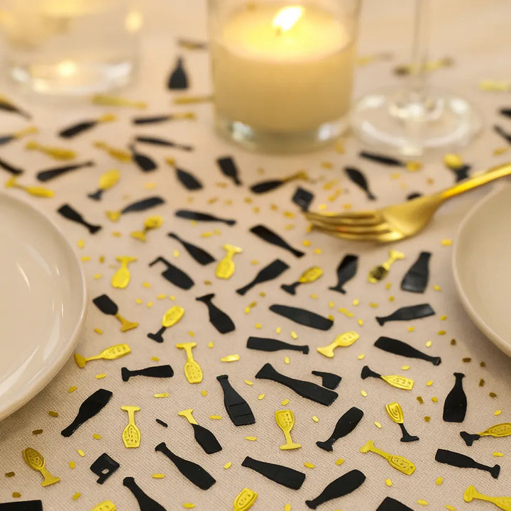 Confettis Verre à Pied