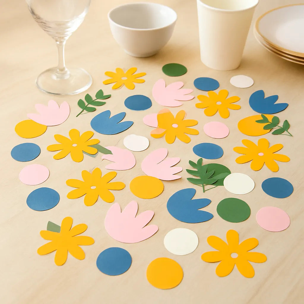 Confettis de Fleurs Colorées