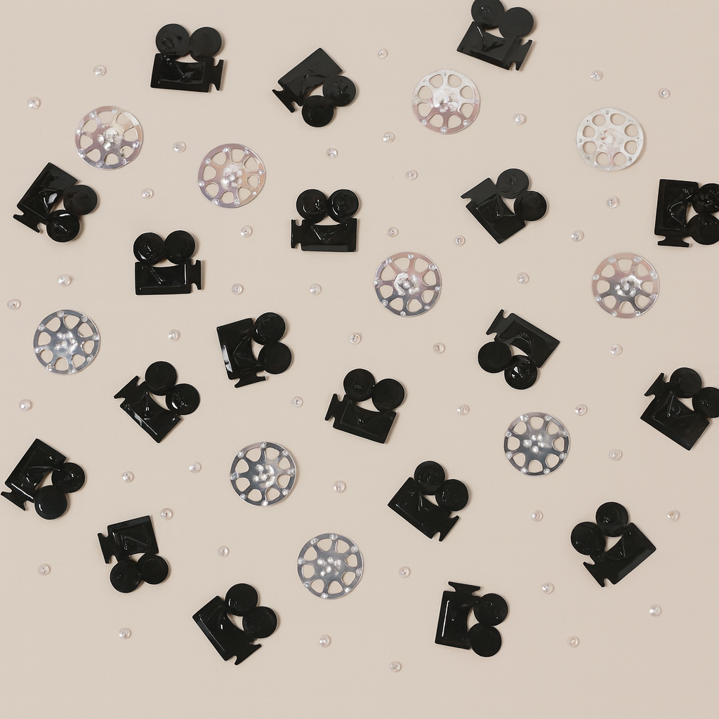 Confettis de Table Anniversaire Cinéma Pratiques