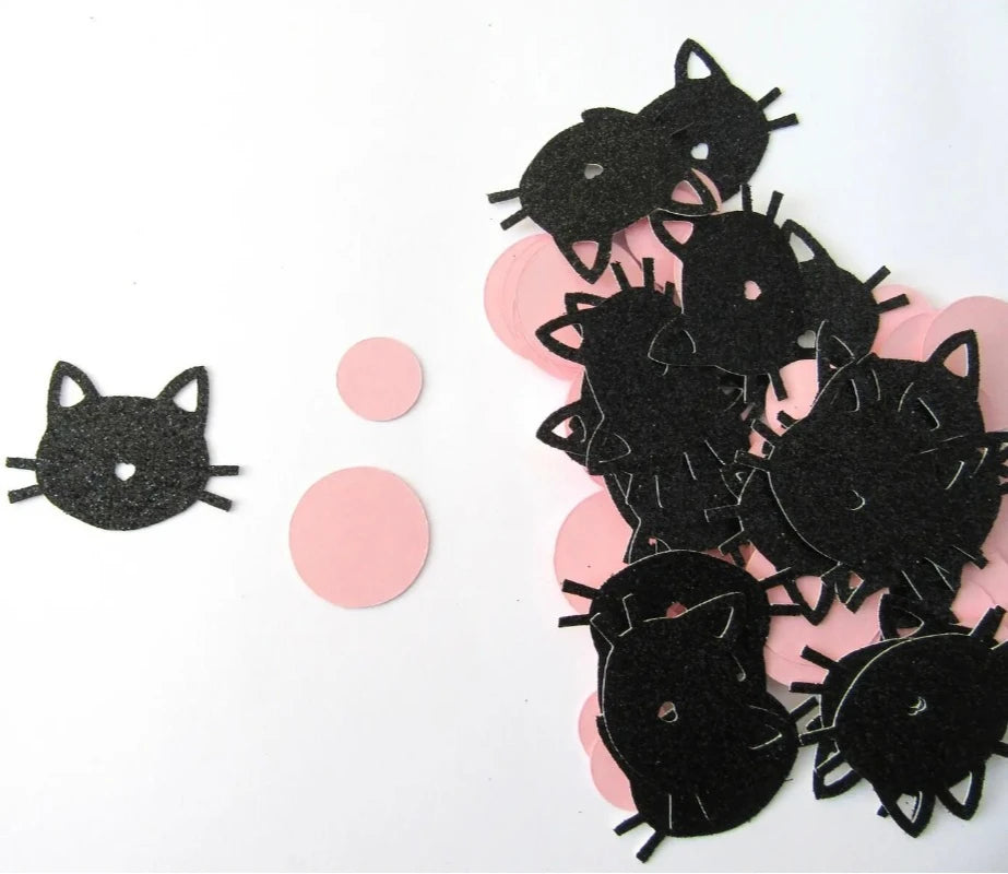 Confettis de Table Chat Mignon