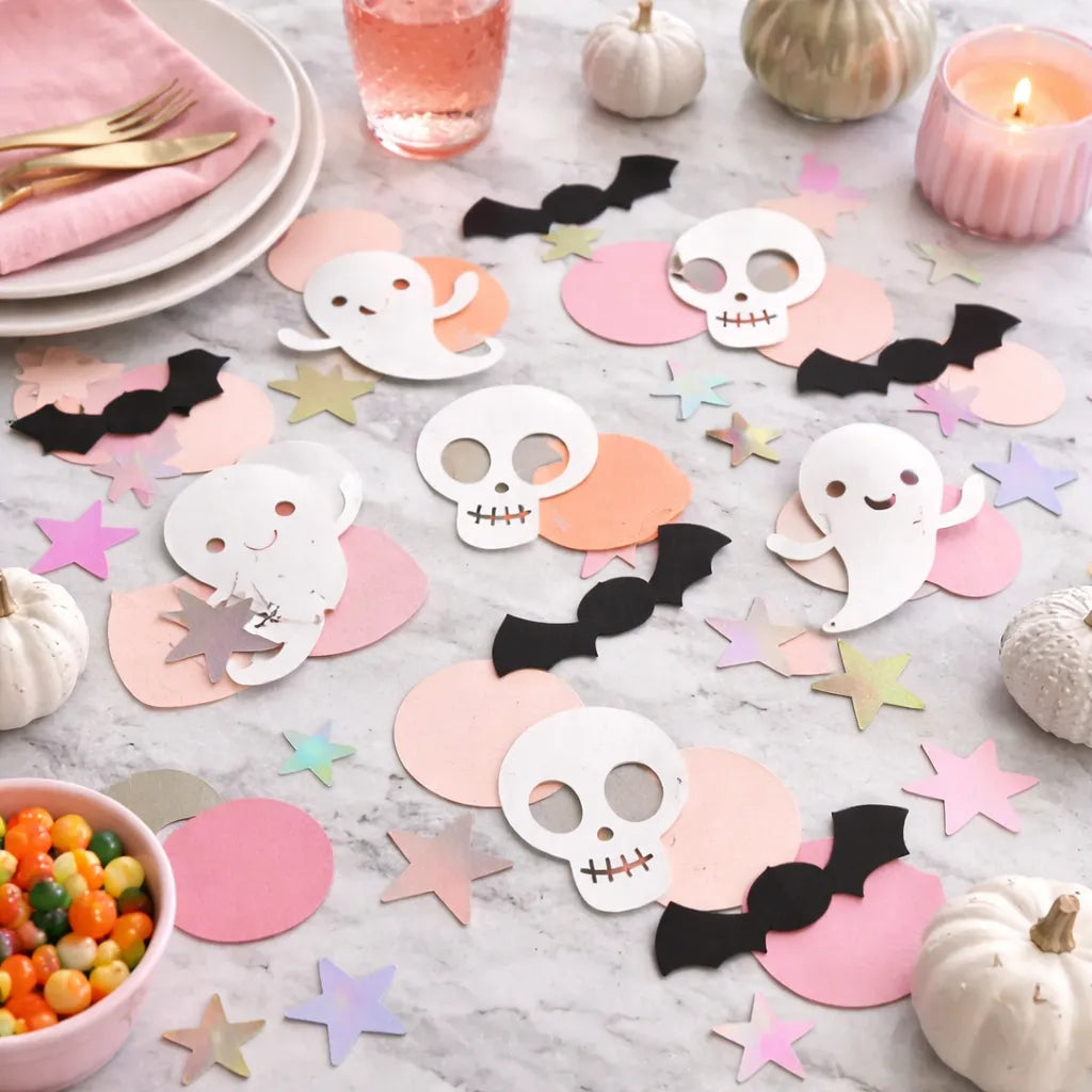 Confettis de Table Crâne Halloween Cool