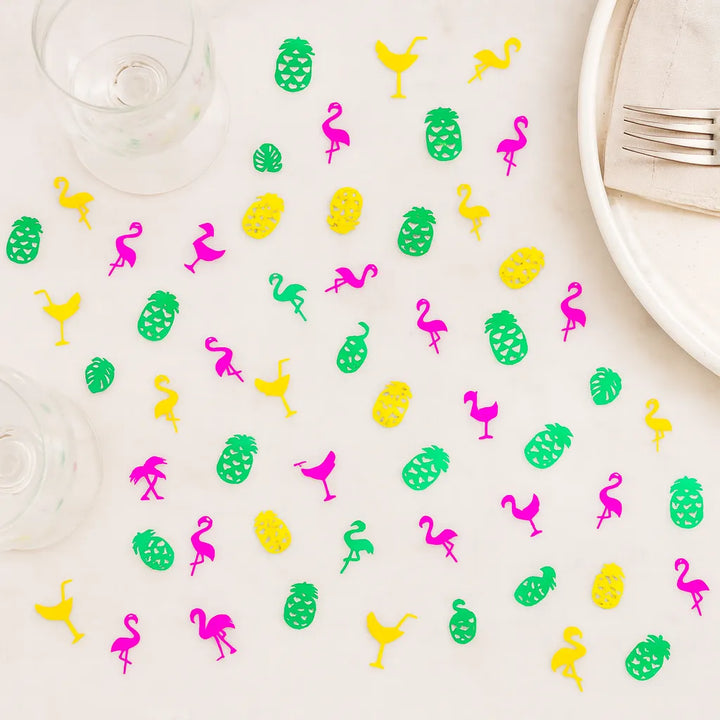 Confettis de Table Hawaiens