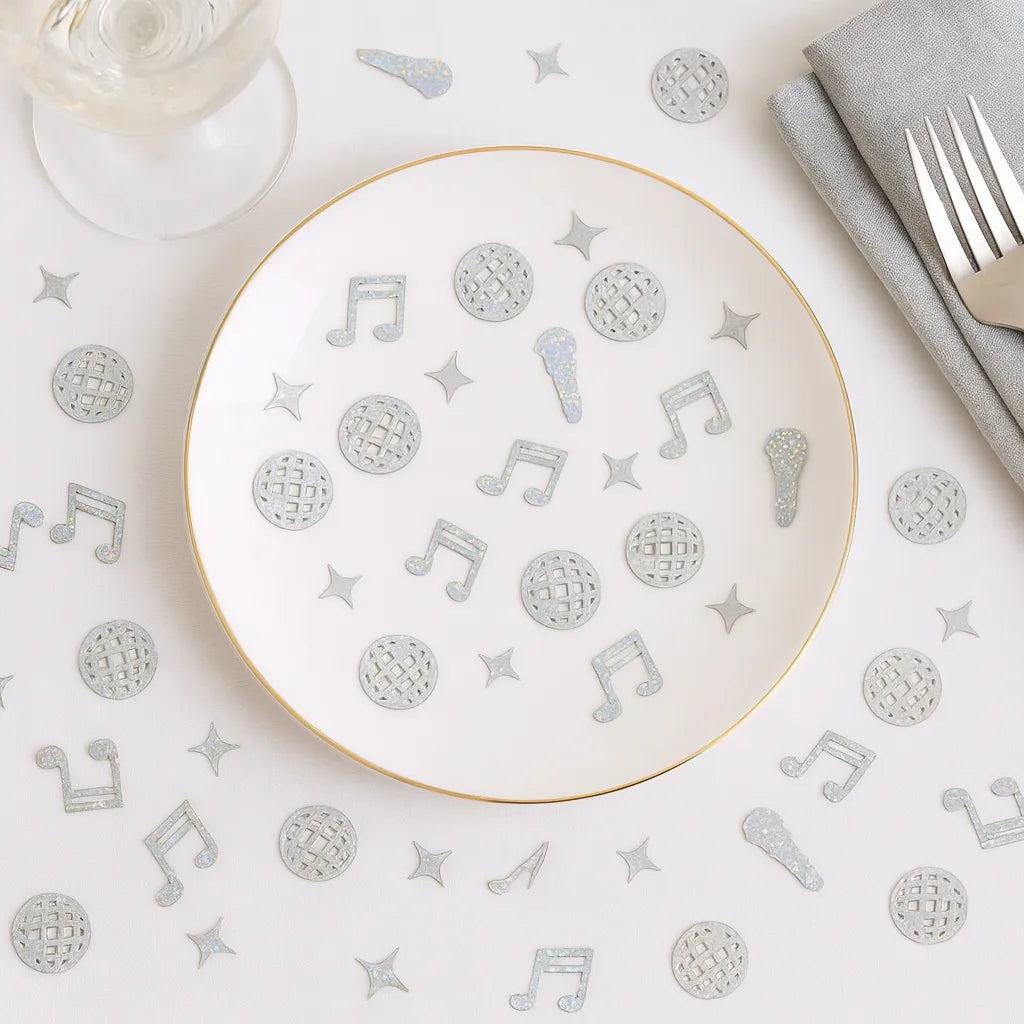 Confettis de Table Thème Disco