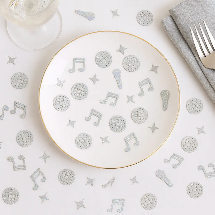 Confettis de Table Thème Disco