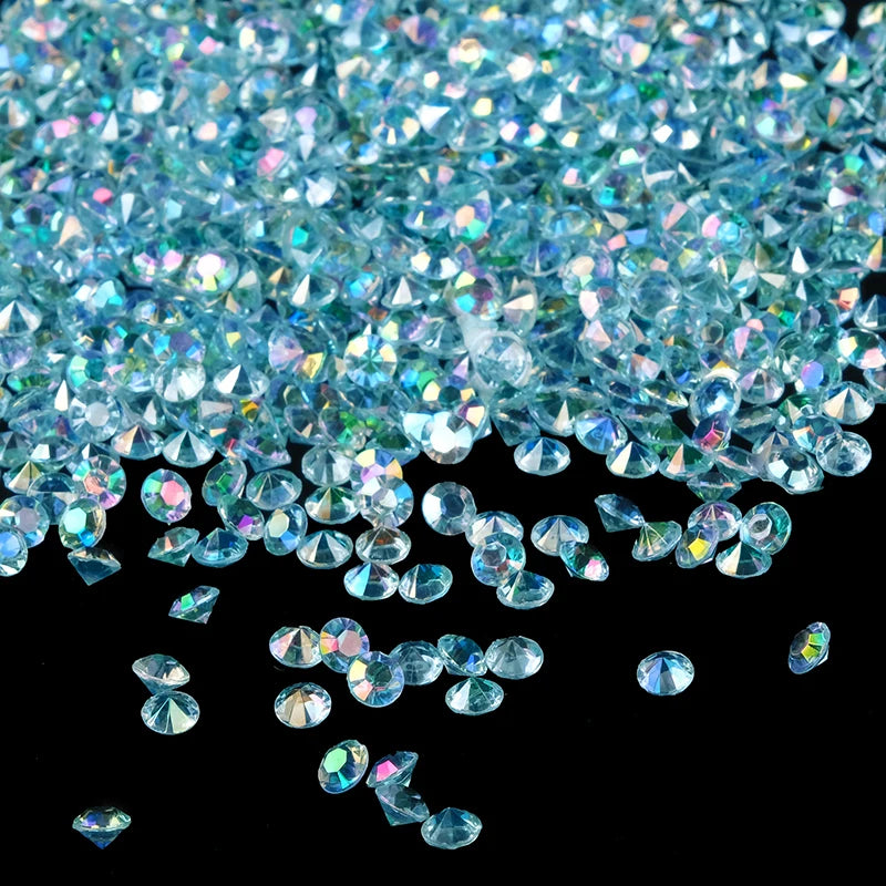 Confettis en Cristal Acrylique Bleu Unique
