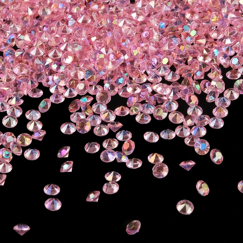 Confettis en Cristal Acrylique Rose Original