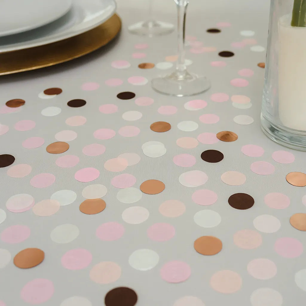 Confettis en Papier Rose Gold