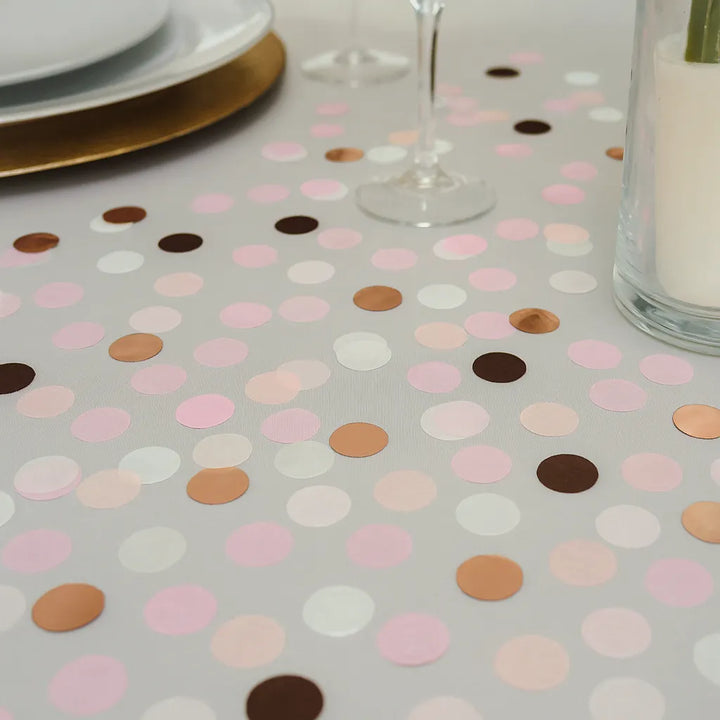Confettis en Papier Rose Gold
