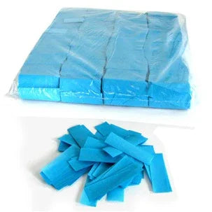 Confettis en Papier de Soie Bleu Chic